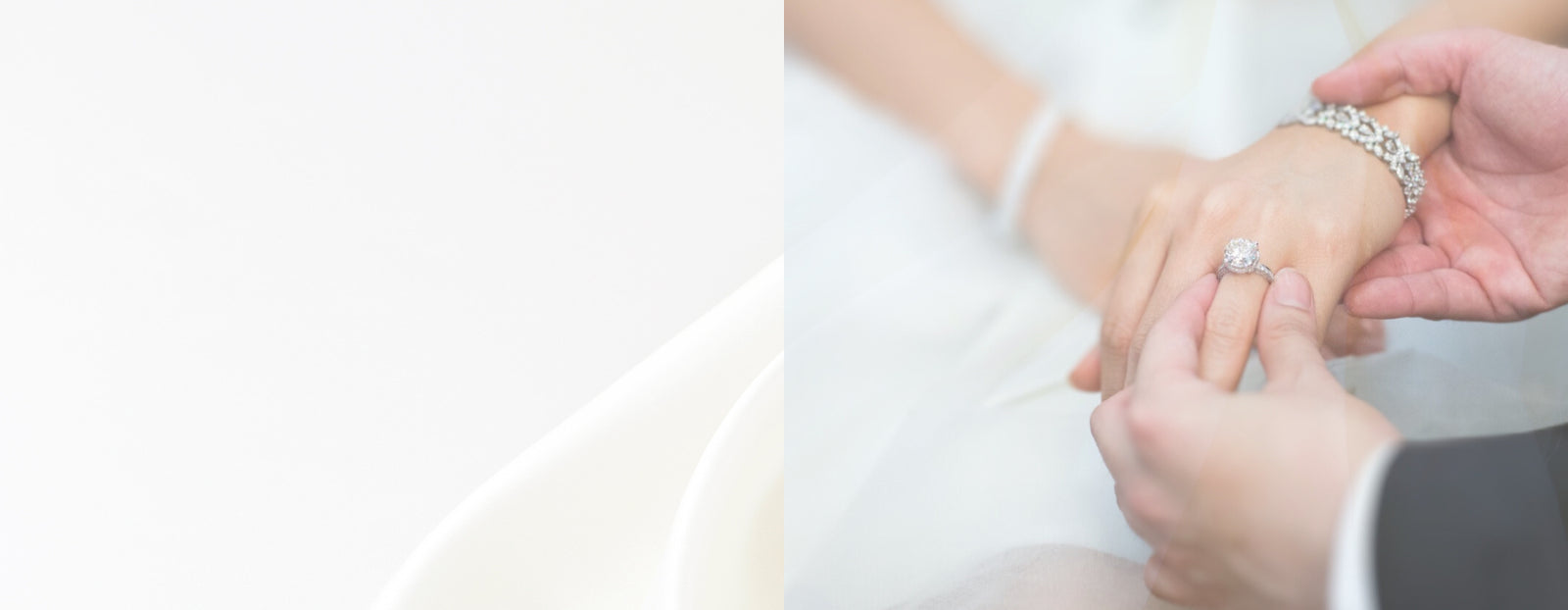 lab diamond engagement ring