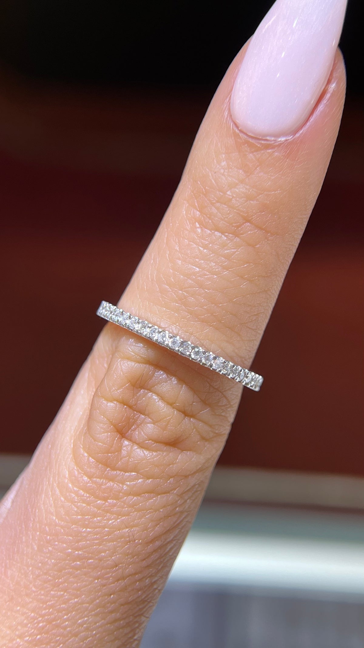 0.20ct Diamond Wedding Band 14K Gold BAN055
