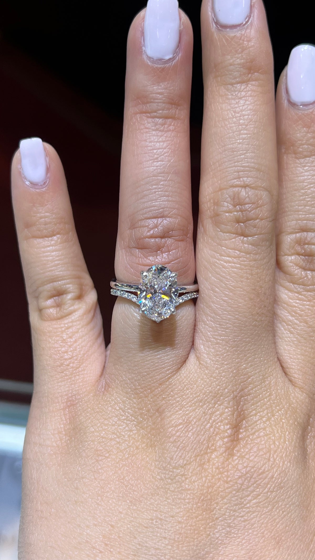 0.25ct Chevron Diamond Wedding Band 14K Gold BAN124