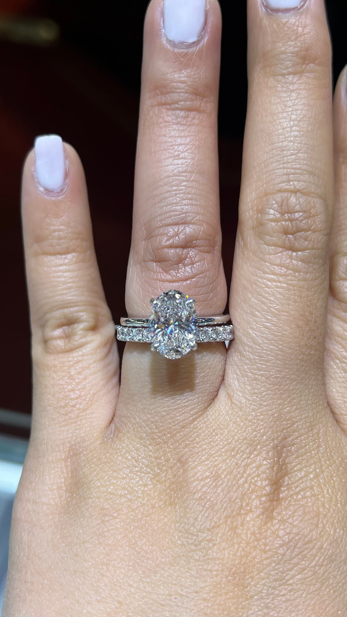 0.90ct Crown Prong Diamond Wedding Band 14K Gold BAN132