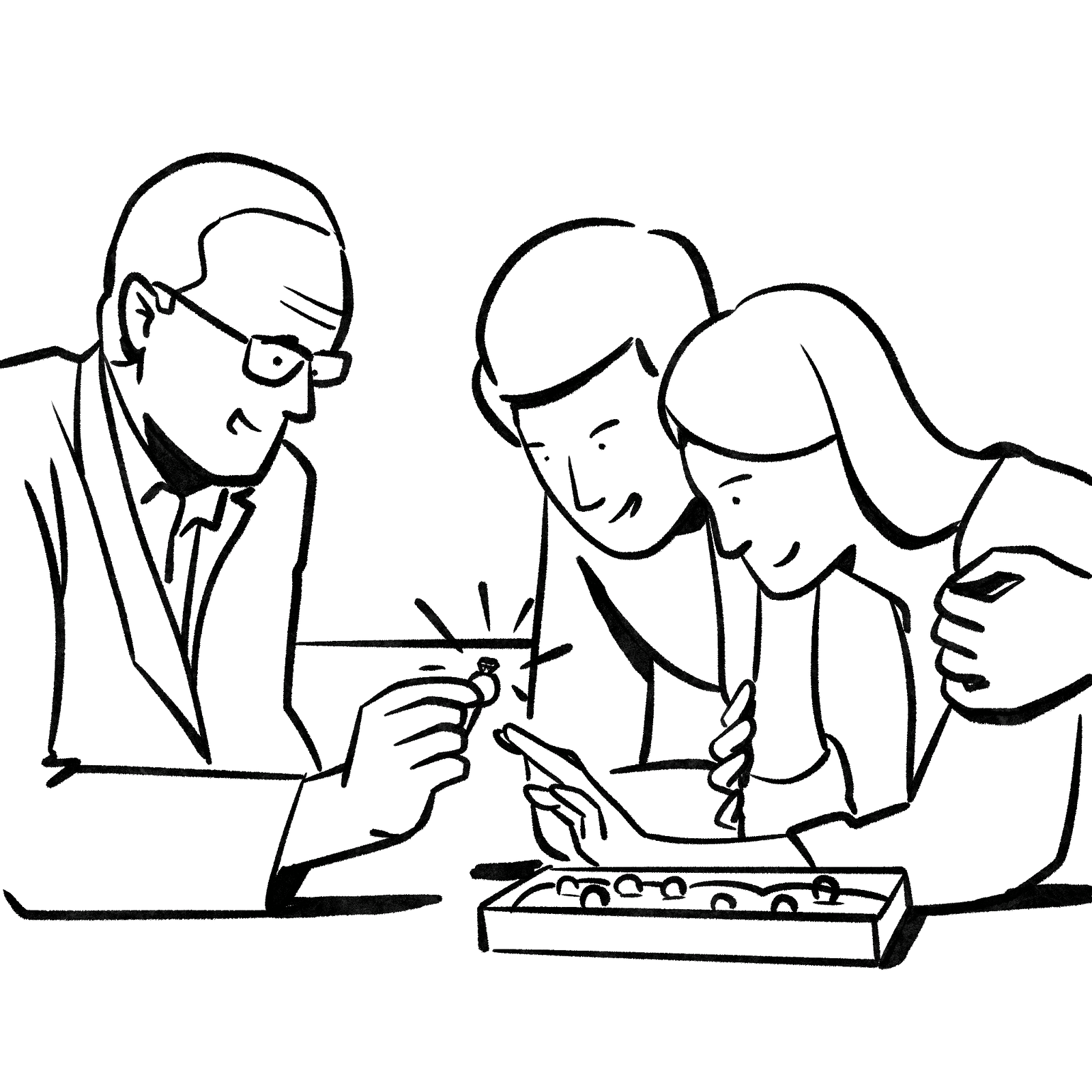 engagement rings with lab diamonds