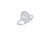 Oval Diamond Engagement Ring 2.48 ct tw 14K White Gold DENG018 - NorthandSouthJewelry