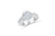 Diamond Engagement Ring 1.64 ct tw 14K White Gold DENG038 - NorthandSouthJewelry
