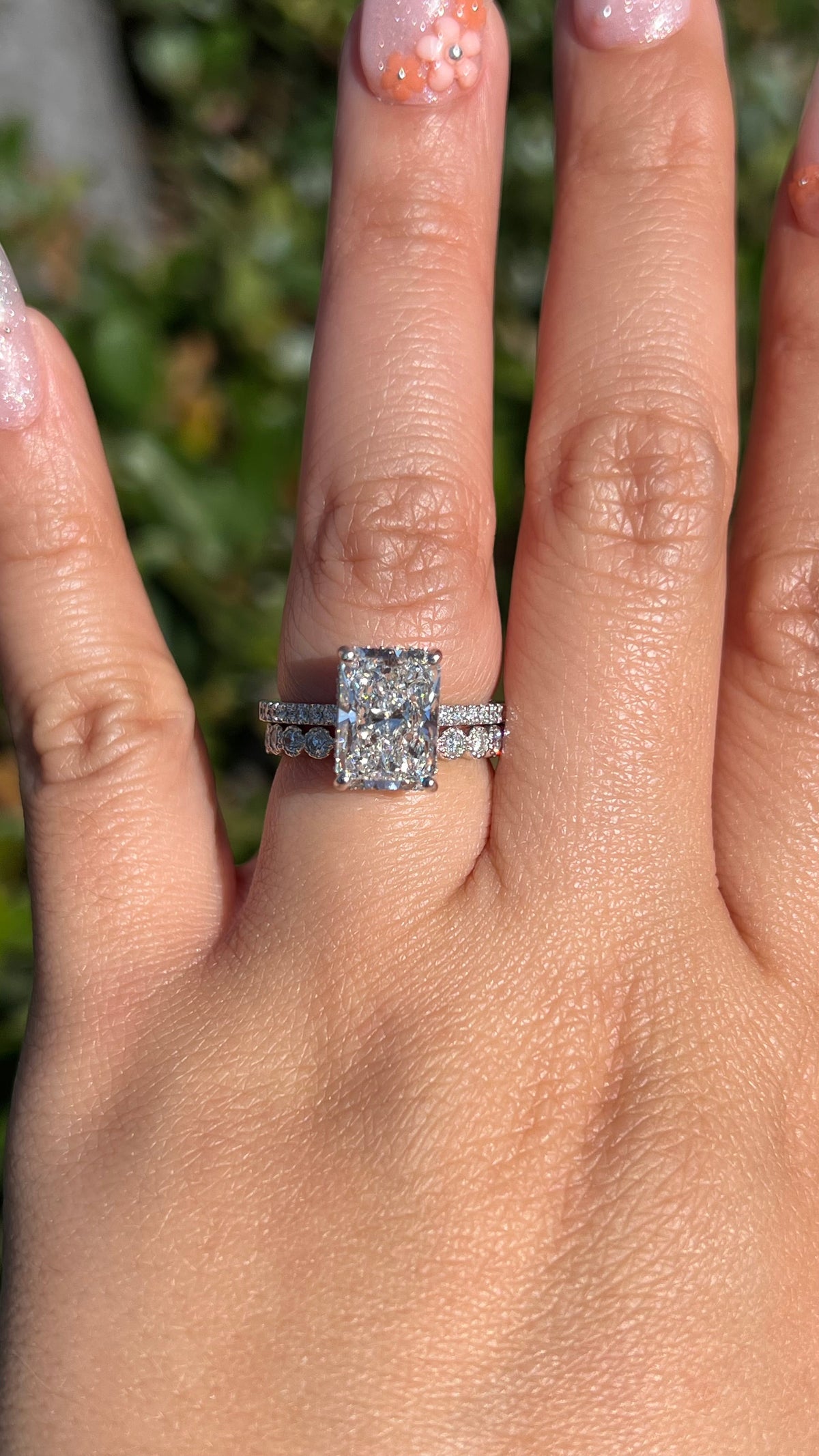 0.30ct Vintage Milgrain Beaded Diamond Wedding Band 14K Gold BAN007