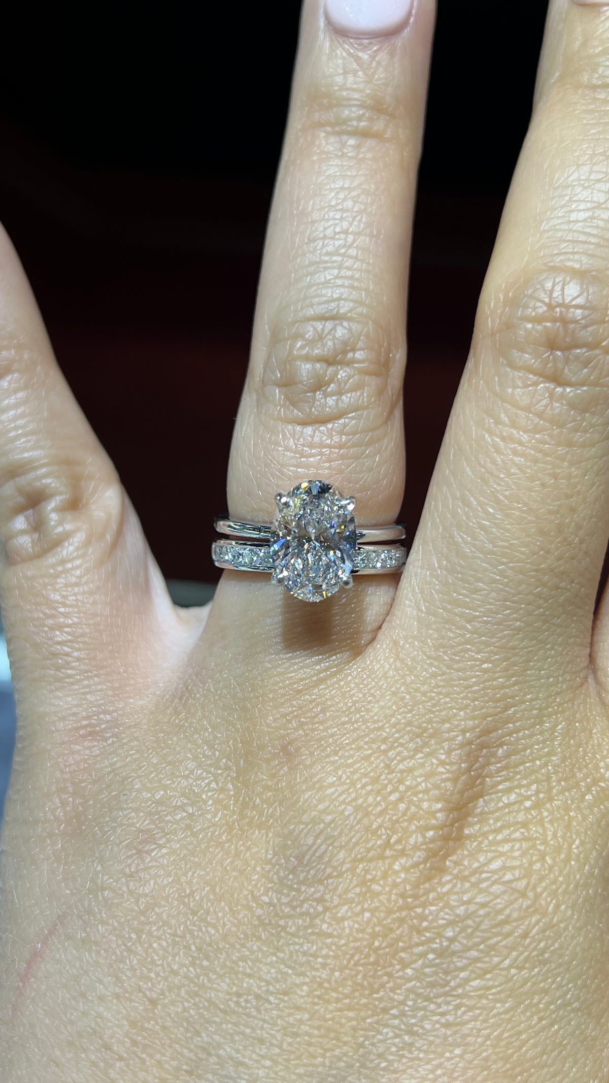 0.45ct Channel Set Diamond Wedding Band 14K Gold BAN061