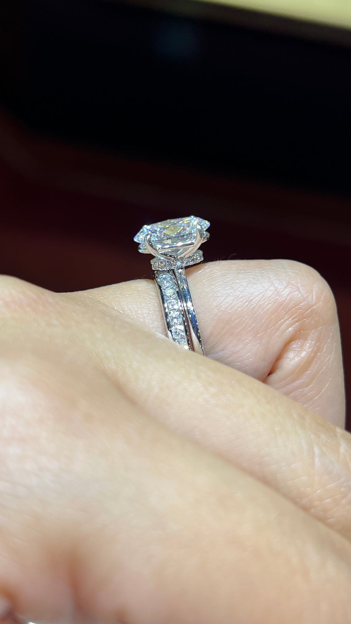 0.45ct Channel Set Diamond Wedding Band 14K Gold BAN061