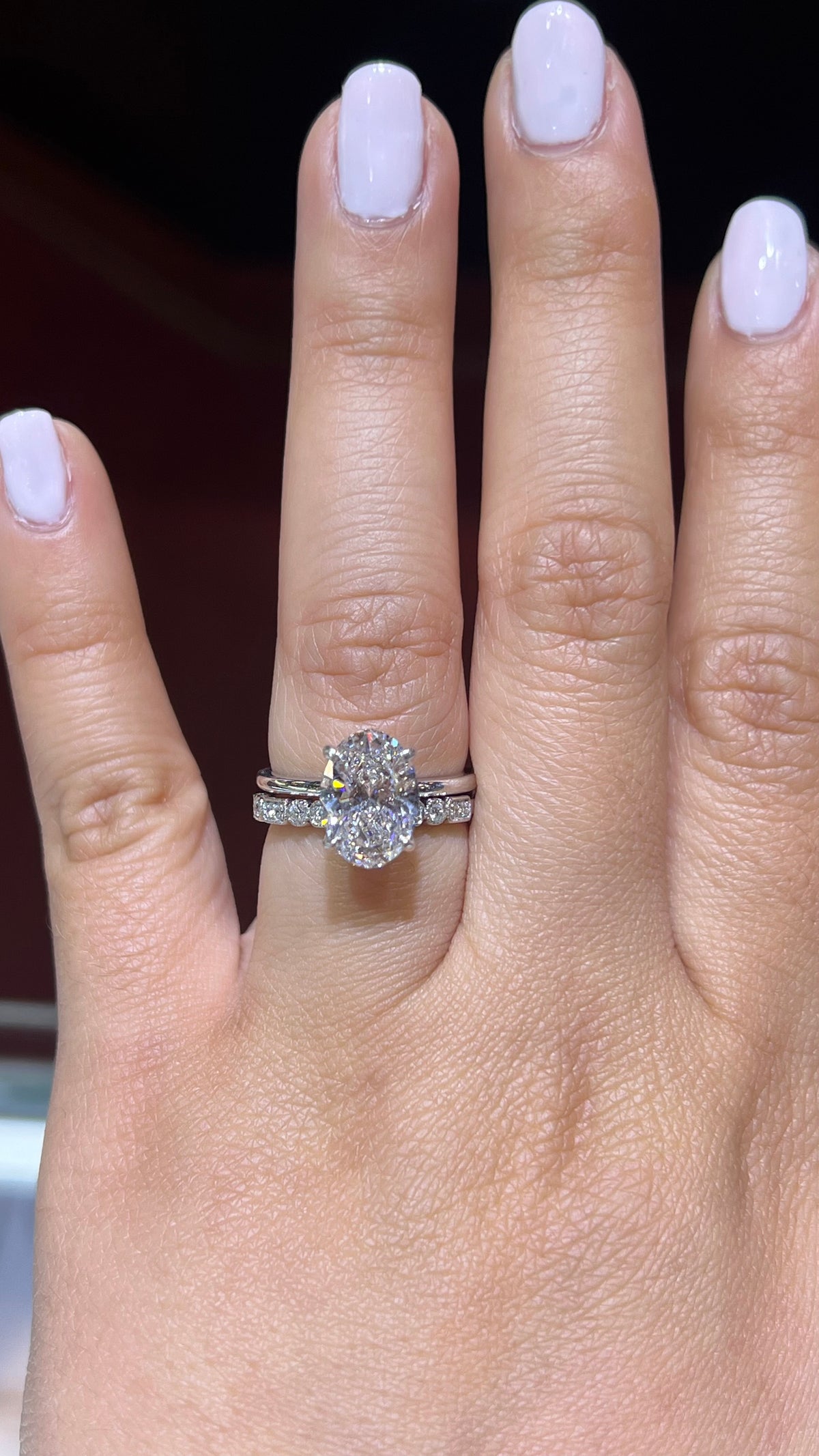 0.20ct Milgrain Beaded Rectangle and Round Diamond Wedding Band 14K Gold BAN109