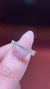 Emerald Diamond Shared Prong Gold Band 14K Gold BAN188