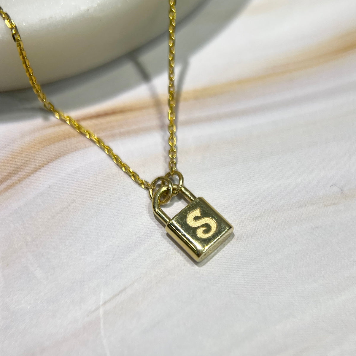 1.2mm Cable Chain w/ Engravable Plain Gold Heart Necklace 14K Gold DFN013