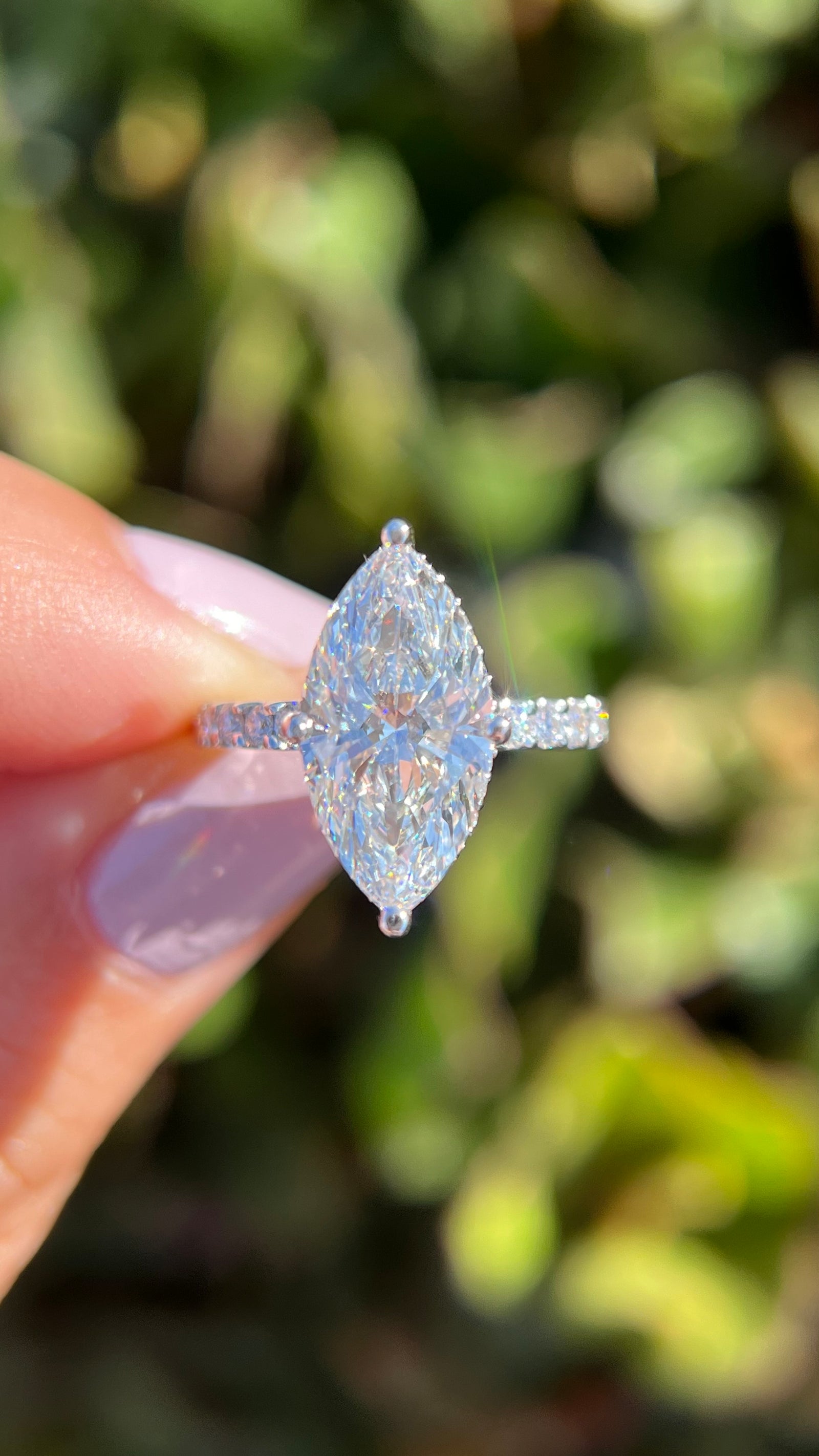 Custom Lab Created Diamond Engagement Rings | IGI Certified | North ...