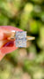 Ava Diamond Bridge 2.55ct E-VS1 Radiant Cut Lab Grown Diamond Engagement Ring 14K Gold