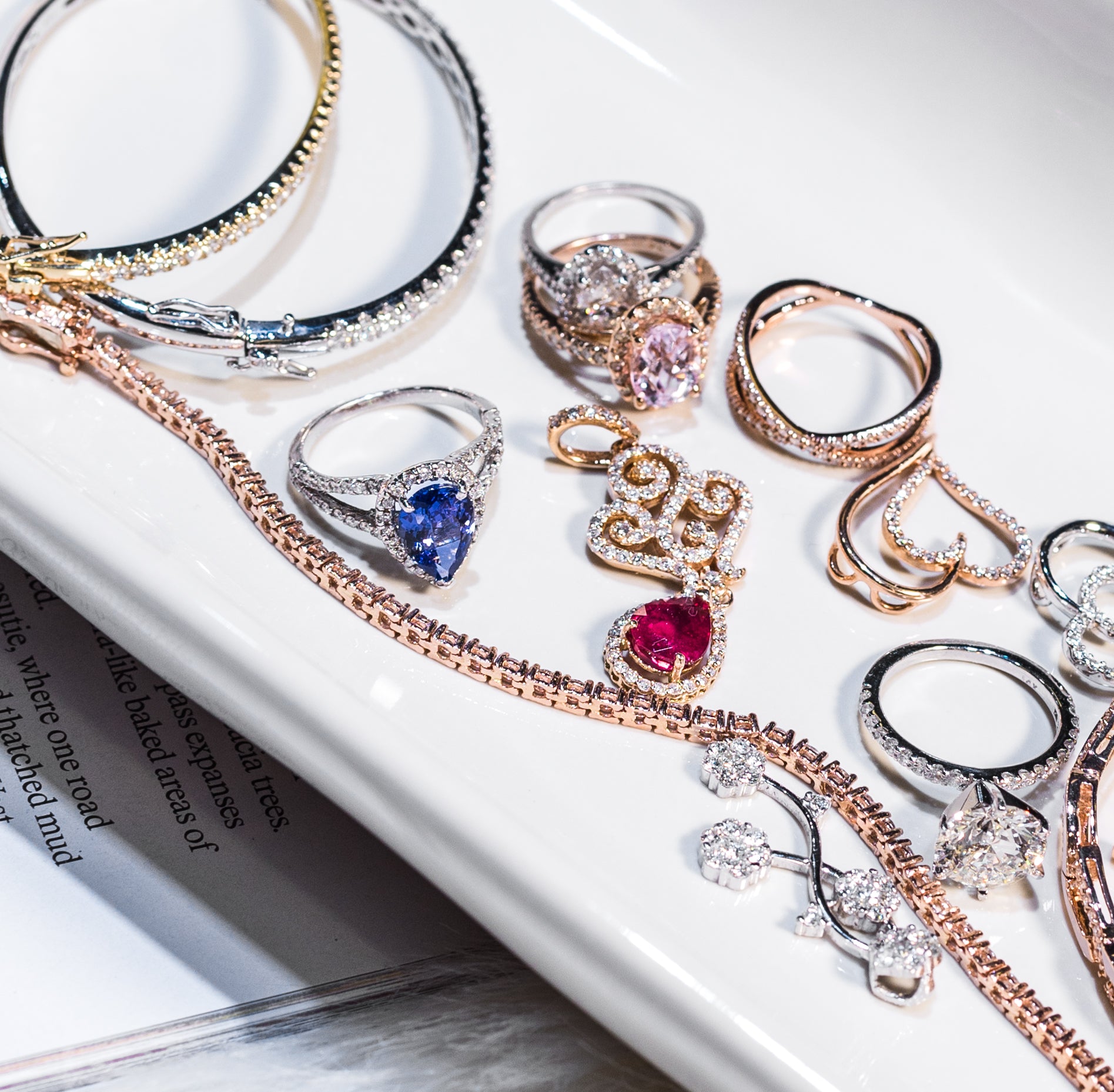 North and South Jewelry rings and jewelry collection