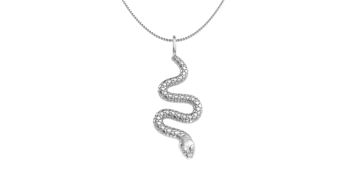 Snek Necklace 14K Solid Gold SNK015