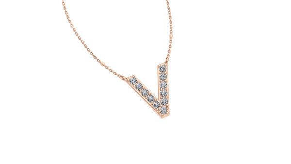 Initial Necklace – Alex Mika Jewelry