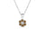 Cluster Chocolate Diamond Pendant 0.31 CT TW 14K White Gold DPEN053 - NorthandSouthJewelry