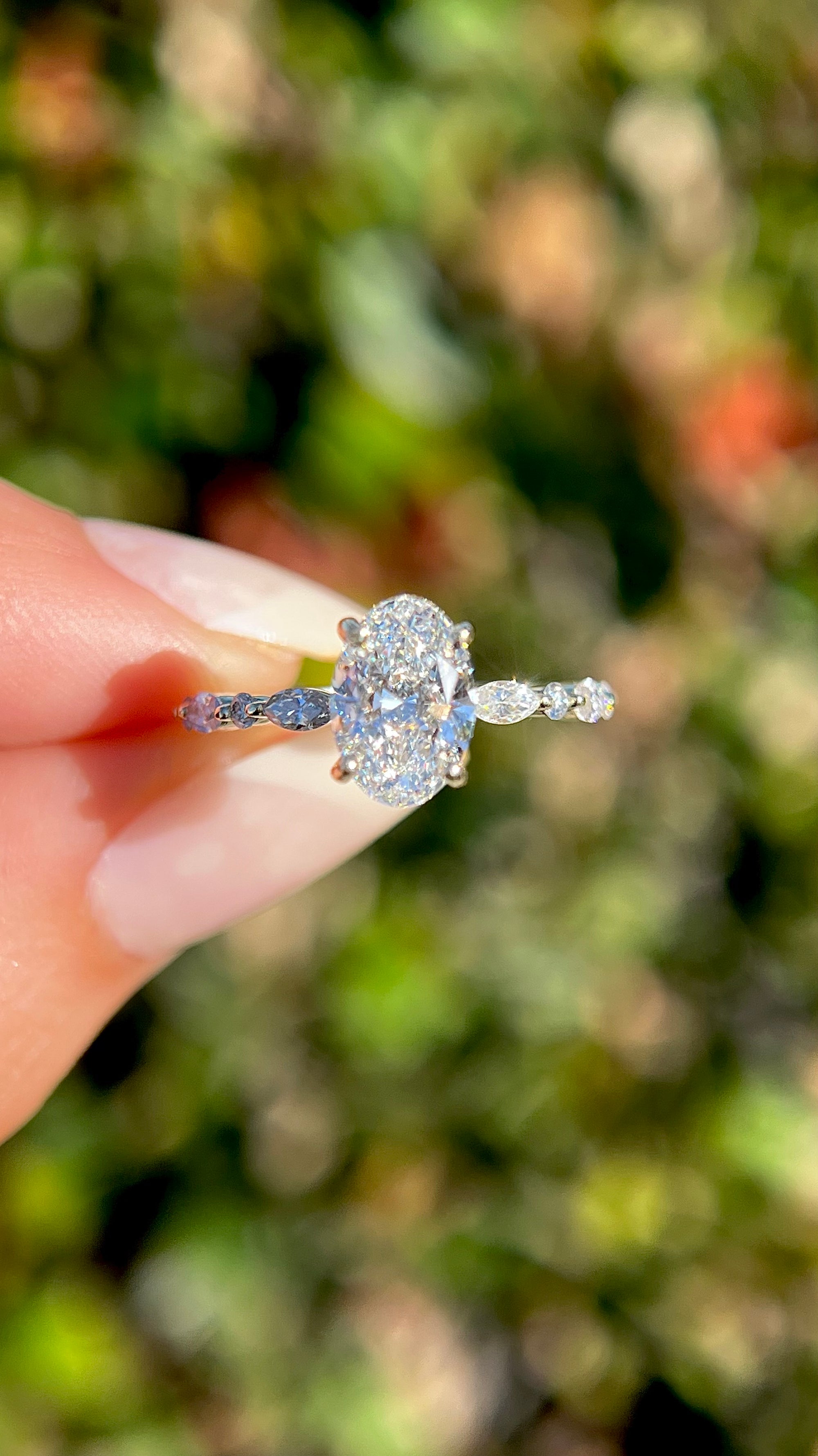 Custom Lab Created Diamond Engagement Rings | IGI Certified
