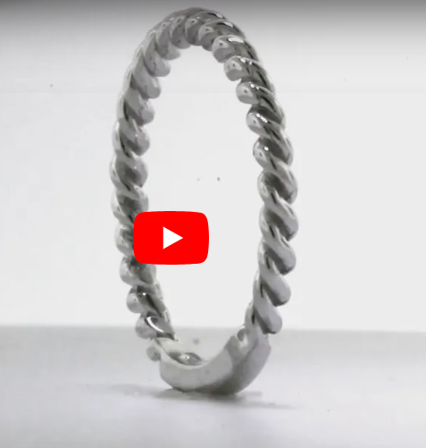 Wedding/Anniversary Band 14K White/Rose/Yellow Gold BAN024 - NorthandSouthJewelry